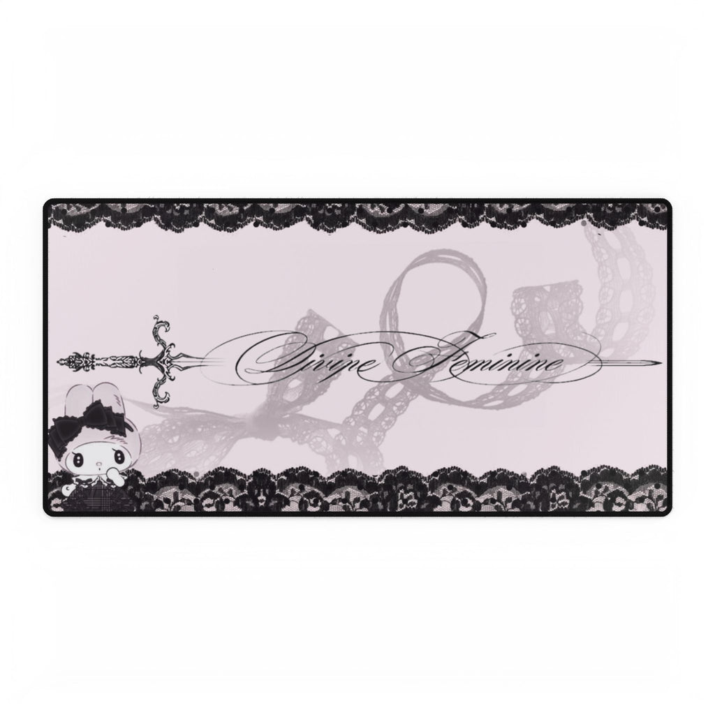 Divine Feminine Lace Desk Mat